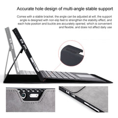 For Microsoft Surface Pro 7 / 7+ South African Sheepskin Magnetic Horizontal Flip Leather Case + Power Supply Bag with Pen Slot & Holder, Case + Power Supply Bag