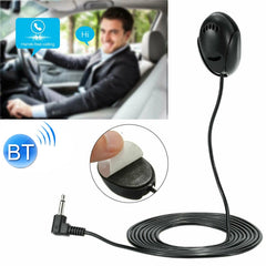 ZJ010MR Mono 2.5mm Angle Head Plug Car Navigation GPS Speaker External Paste Bluetooth Microphone, Length: 3m, 2.5mm