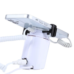 Cylindrical Display Stand Security System Burglar Alarm / Anti-theft Alarm Display Holder with Infrared Remote Control for iPhone / iPod with 8-Pin Port