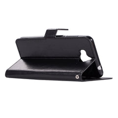 For Huawei  Y5 (2017) Crazy Horse Texture Horizontal Flip Leather Case with Holder & Card Slots & Wallet & Photo Frame , Huawei Y5 (2017)