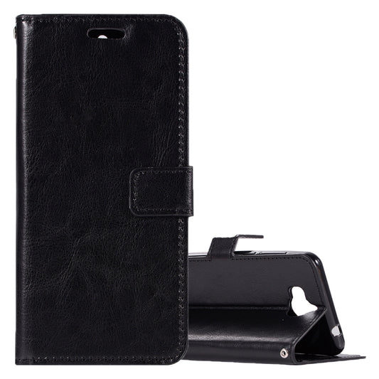 For Huawei  Y5 (2017) Crazy Horse Texture Horizontal Flip Leather Case with Holder & Card Slots & Wallet & Photo Frame , Huawei Y5 (2017)