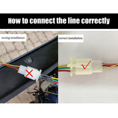 Universal Motorcycle Retro Modified Instrument Odometer LCD Instrument Assembly