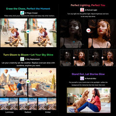 Blackview BV8200 Rugged Phone, 12GB+256GB, 6.5 inch + 1.3 inch Android 14 MediaTekHelio G100 MT8781, Network: 4G, NFC