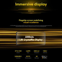 Xiaomi POCO X7 Pro 5G Global, 12GB+256GB, In-screen Fingerprint, 6.67 inch Xiaomi HyperOS 2 MediaTek Dimensity 8400-Ultra Octa Core, NFC, Network: 5G