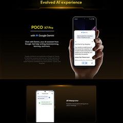 Xiaomi POCO X7 Pro 5G Global, 12GB+256GB, In-screen Fingerprint, 6.67 inch Xiaomi HyperOS 2 MediaTek Dimensity 8400-Ultra Octa Core, NFC, Network: 5G