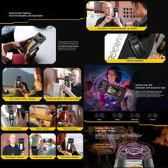 Ulefone Armor 30 Pro Rugged Phone, 16GB+512GB, Night Vision, 6.95 inch + 3.4 inch Dual Screen Android 14 MediaTek Dimensity 7300X Octa Core, Network: 5G, OTG, NFC