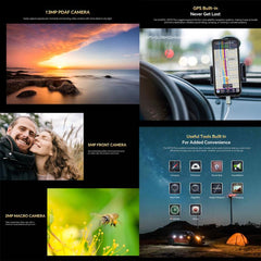 Oukitel WP23 Plus Rugged Phone, 8GB+256GB, 6.52 inch Android 14.0Unisoc T606 Octa-core, NFC, OTG, Network: 4G