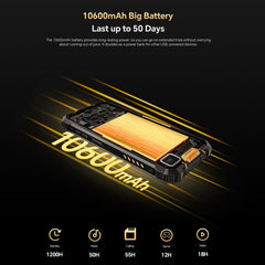 Oukitel WP23 Plus Rugged Phone, 8GB+256GB, 6.52 inch Android 14.0Unisoc T606 Octa-core, NFC, OTG, Network: 4G