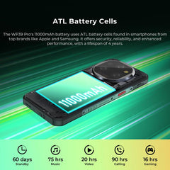 Oukitel WP39 Pro 5G Rugged Phone, 12GB+512GB, Night Vision, Fingerprint Identification, 6.6 inch Android 14 MediaTek Dimensity 6300 Octa Core, NFC, OTG, Network: 5G