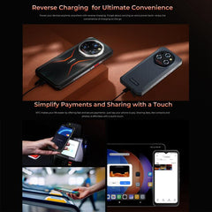 Oukitel WP55 Pro 5G Rugged Phone, 16GB+512GB, 108MP Camera, Fingerprint Identification, 6.6 inch Android 15 MediaTek Dimensity 7025 Octa Core, NFC, OTG, Network: 5G