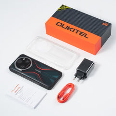 Oukitel WP55 5G Rugged Phone, 12GB+256GB, 108MP Camera, Fingerprint Identification, 6.6 inch MediaTek Dimensity 7025 Octa Core, NFC, OTG, Network: 5G