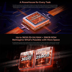 Oukitel WP55 5G Rugged Phone, 12GB+256GB, 108MP Camera, Fingerprint Identification, 6.6 inch MediaTek Dimensity 7025 Octa Core, NFC, OTG, Network: 5G