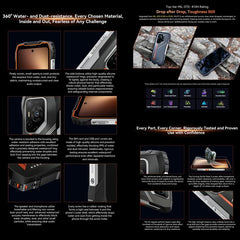 Blackview Oscal Pilot 3 5G Rugged Phone, 12GB+256GB, Night Vision Camera, 6.56 inch Android 15 MediaTek Dimensity 6300 Octa Core, Network: 5G, OTG, NFC