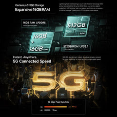 Ulefone Armor 34 Pro, 16GB+512GB, Night Vision, IP68/IP69K Rugged Phone, 6.95 inch Android 15 MediaTek Dimensity 7300 Octa Core, Network: 5G, NFC, OTG