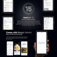 Ulefone Armor X16, 6GB+128GB, Night Vision, IP68/IP69K Rugged Phone, 6.56 inch Android 15 MediaTek Helio G91 Octa Core, Network: 4G, NFC, OTG