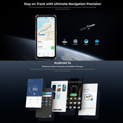 Oukitel WP100 Laser Rangefinder Rugged Phone, 12GB+512GB, 200MP Camera, Fingerprint Identification, 6.8 inch Android 14 MediaTek Dimensity 7300 Octa Core, NFC, OTG, Network: 5G