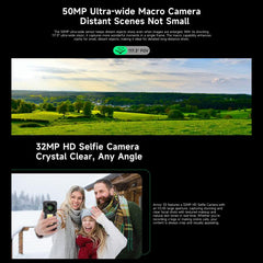 Ulefone Armor 33 Rugged Phone, 12GB+512GB, 6.95 inch Android 15 MediaTek Helio G100 Octa Core, Network: 4G, OTG, NFC, LED Light