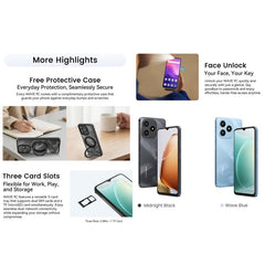 Blackview WAVE 9C, 4GB+64GB, 6.56 inch Android 15 Unisoc T603 SC9863A Octa Core, Network: 4G, OTG