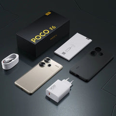 Xiaomi POCO F6 Global, 8GB+256GB, In-screen Fingerprint, 6.67 inch Xiaomi HyperOS Snapdragon 8s Gen 3 Octa Core 3.0GHz, NFC, Network: 5G