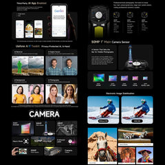 Ulefone Armor 29 Ultra Rugged Phone, 16GB+1TB, Night Vision, 6.67 inch + 1.04 inch Android 15 MediaTek Dimensity 9300+ Octa Core, Network: 5G, Versatile LED Light, Warning Light