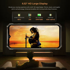 Oukitel WP28 S IP68/IP69K Rugged Phone, 4GB+128GB, Fingerprint, 6.52 inch Unisoc T606 Octa-core, NFC, OTG, Network: 4G