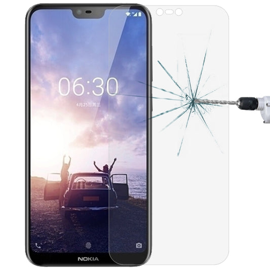 0.26mm 9H 2.5D Tempered Glass Film for Nokia X6, For Nokia X6 (1pc)