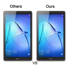 100 PCS for HUAWEI MediaPad T3 7.0 inch 0.3mm 9H Surface Hardness Full Screen Tempered Glass Screen Protector, For MediaPad T3 7.0