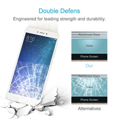 100 PCS for Xiaomi Mi Max 2 0.3mm 9H Surface Hardness 2.5D Explosion-proof Non-full Screen Tempered Glass Screen Film