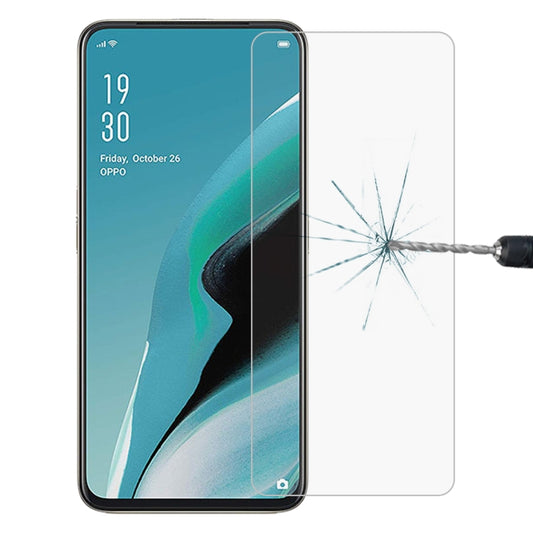 For OPPO Reno 2F 0.26mm 9H 2.5D Tempered Glass Film, For OPPO Reno 2F (1 PC)