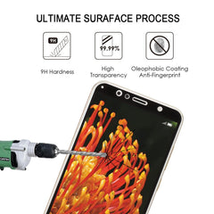 0.26mm 9H 2.5D Anti-scratch Silk-screen Tempered Glass Full Screen Film for Huawei Y6 (2018), For Huawei Y6 (2018) (1 PCS) Black