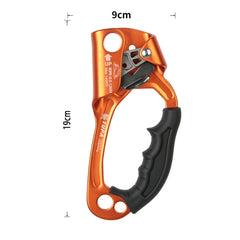XINDA TP-8606 Outdoor Rock Climbing Aerial Work Anti-fall Handheld Rope Gripper for 8-12mm Diameter Rope Right, Right