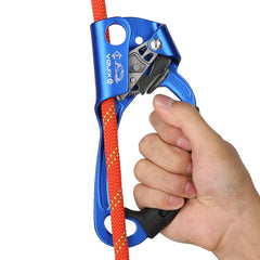 XINDA TP-8606 Outdoor Rock Climbing Aerial Work Anti-fall Handheld Rope Gripper for 8-12mm Diameter Rope Right, Right