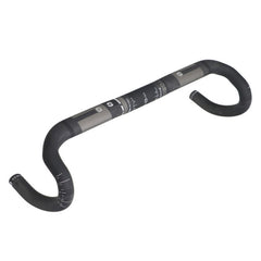 TOSEEK Full Carbon Fiber Road Bike Bent Handlebar Groove Outside Line Handle, Size: 440mm (UD Black), 440mm