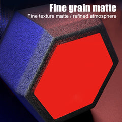 10KG Household Glue Fitness Hexagon Dumbbells