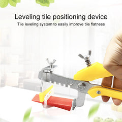 100 PCS 2.0mm Lengthen Tile Leveling System Clips Kit Wall Floor Tile Spacer Tiling Tool for Paving Locator Tool OG6480