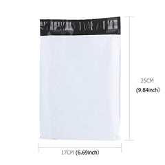 100pcs Mailing Bag for Air Column Cushion Bag Packing, Size: 17 x 25+5 cm