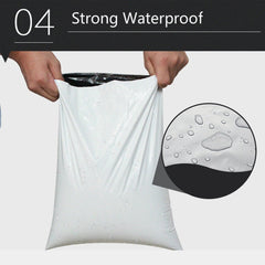 100pcs Mailing Bag for Air Column Cushion Bag Packing, Size: 17 x 25+5 cm