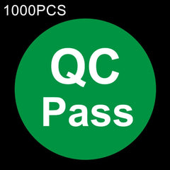 1000 PCS Round Shape QC Pass Sticker QC Pass Label