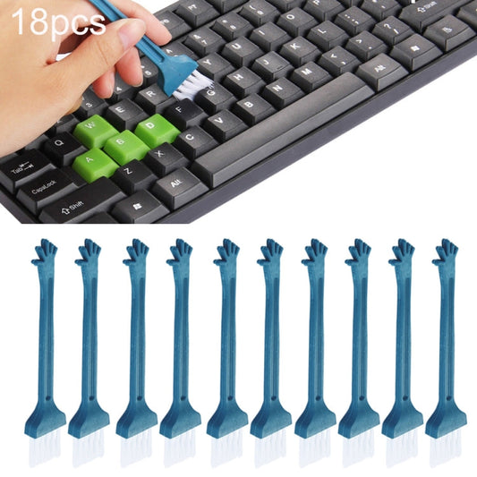 18pcs Mini Multipurpose Window Groove Keyboard Dust Track Cleaning Brush