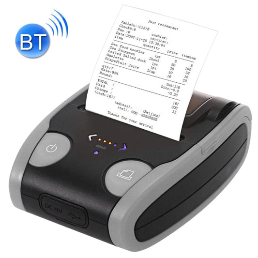 QS-5806 Portable 58mm Bluetooth POS Receipt Thermal Printer, QS-5806-H, QS-5806-E