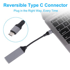 USB-C / Type-C 3.1 to HDMI 4Kx2K HDTV Cable, Cable Length: 20cm, PC1022H, PC1022