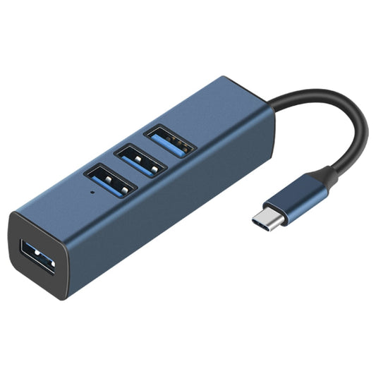 RDS 6307-4 USB-C / Type-C to USB3.0 + Triple USB2.0 4 in 1 HUB Adapter, 6307-4