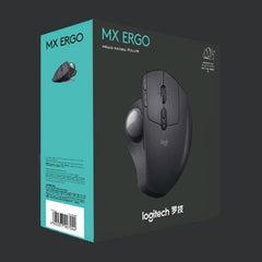 Logitech MX ERGO 440DPI Bluetooth + Unifying Dual-mode Wireless Trackball Optical Mouse, MX ERGO