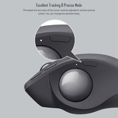 Logitech MX ERGO 440DPI Bluetooth + Unifying Dual-mode Wireless Trackball Optical Mouse, MX ERGO