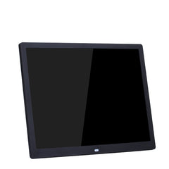 15-inch Digital Photo Frame Electronic Photo Frame Ultra-narrow Side Support 1080P Wall-mounted Advertising Machine, US/EU/UK Plug