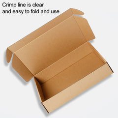 100 PCS Kraft Paper Shipping Box Packaging Box, Size: T8, 29x29x8cm, 29x29x8cm