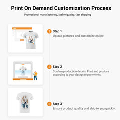 Summer Baggy Cotton Short Sleeve T-shirt Custom Made Print On Your Demand, Size: XXL