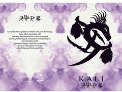 Kali Greeting Card | Kali Symbol | Hindu Goddess | Unusual Birthday Card