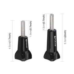 PULUZ Plastic Thumb Knob Standard Long Screw + Short ScrewGoPro, Insta360, DJI and Other Action Cameras