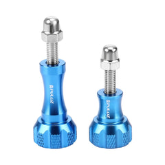 PULUZ CNC Aluminum Thumb Knob Stainless Bolt Nut Screw Set for GoPro, Insta360, DJI and Other Action Cameras